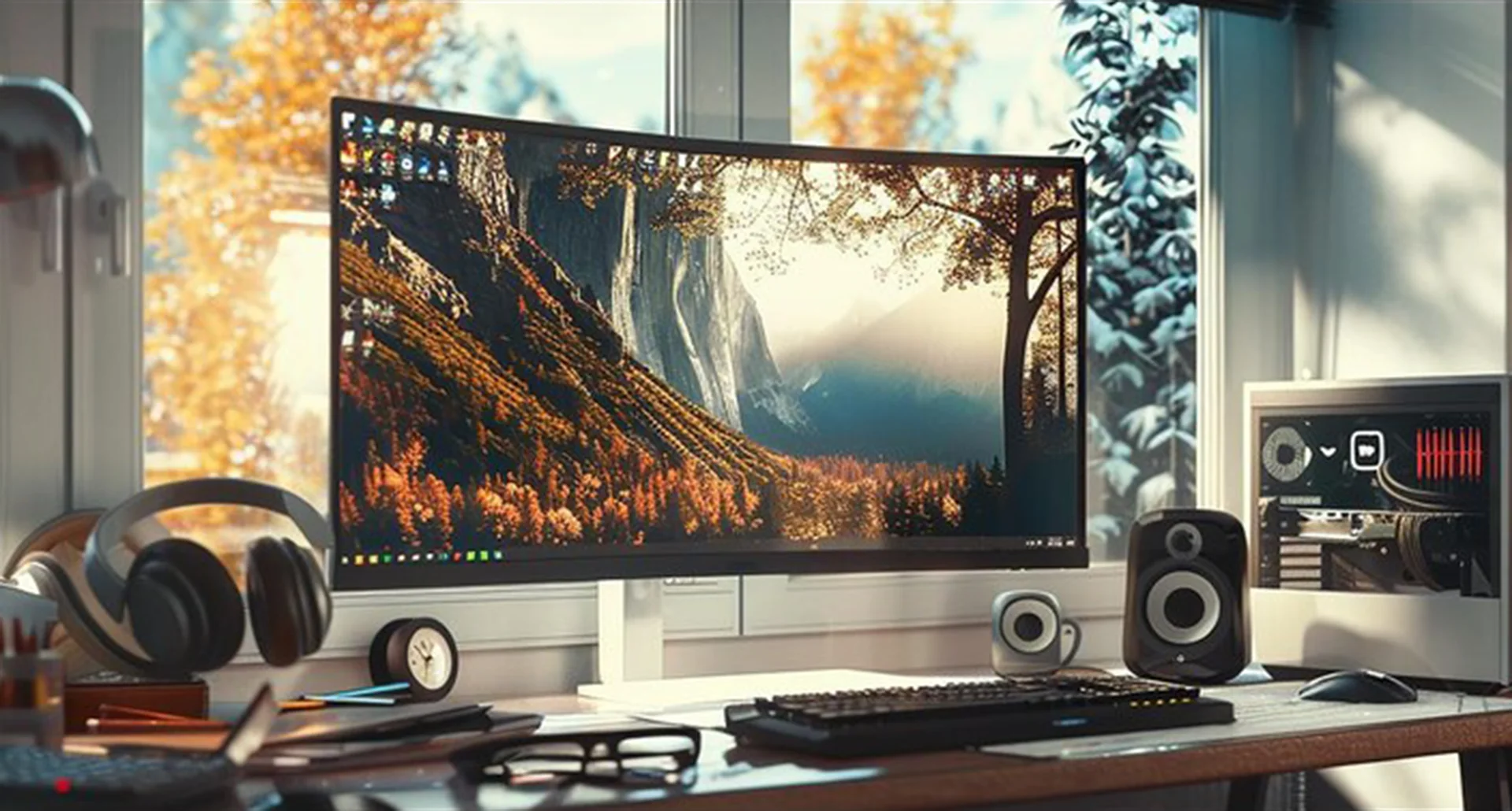 Creative video editing setup